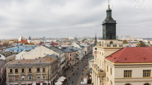 Widok na Krakowskie Przedmieście w Lulbinie